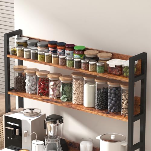 Kitchen Baker’s Rack with Power Outlet