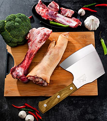 Meat Cleaver Butcher Axe Bone Chopper Heavy Duty