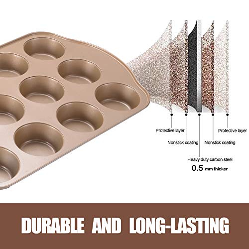 2 Pack Nonstick Muffin Pan Set (2 Count)