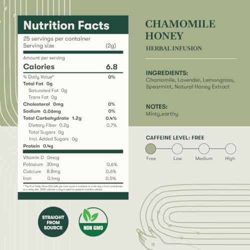 Estates Chamomile Honey Herbal Tea (25 Count)