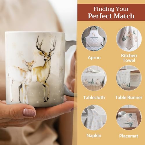 Coffee Mug with Handles Tea Cups (2 Count)