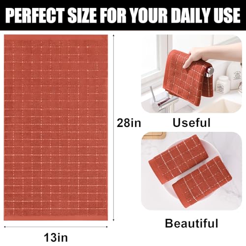 100% Cotton Terry Kitchen Towels (4 Count)