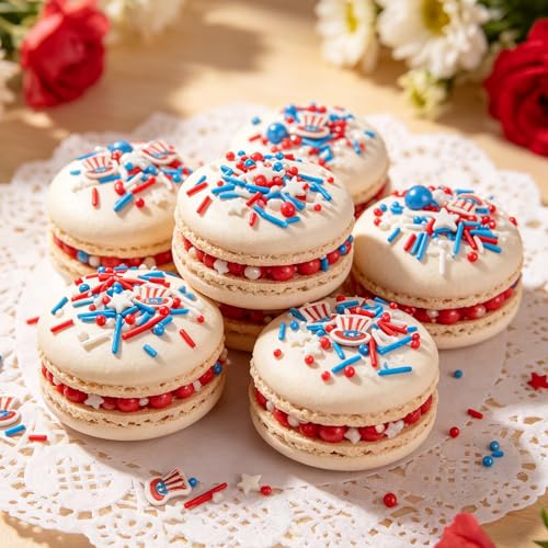 Patriotic Sprinkles 130g (4.58 Ounce)