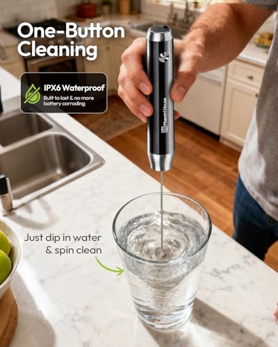 LunaFro Rechargeable Milk Frother