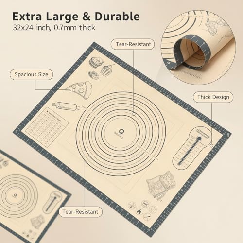 Silicone Baking Pastry Dough Mat