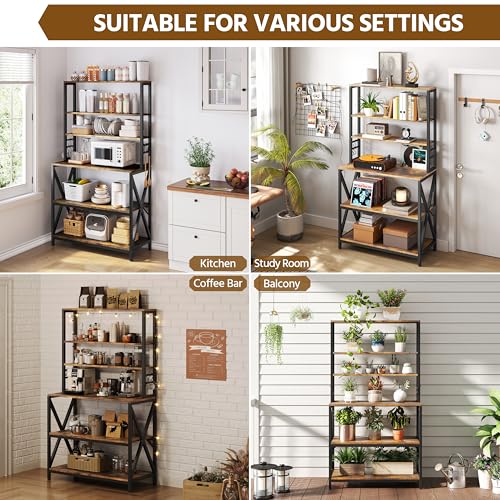 6 Tier Bakers Rack