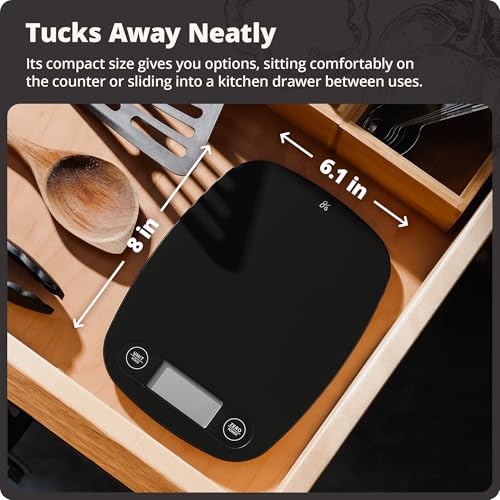 Food Scale Slim & Compact Build