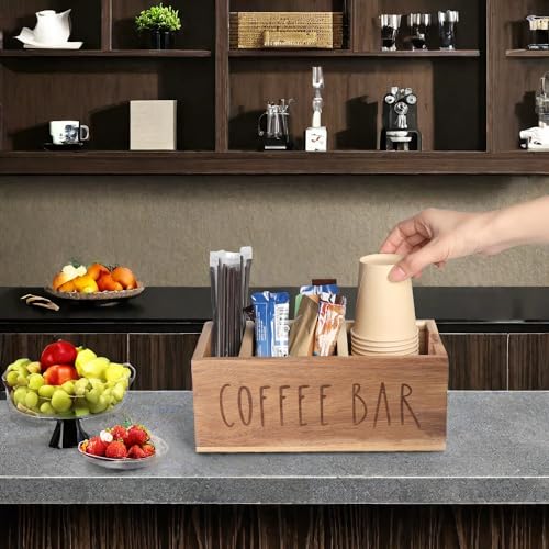 Acacia Wood Station Organizer