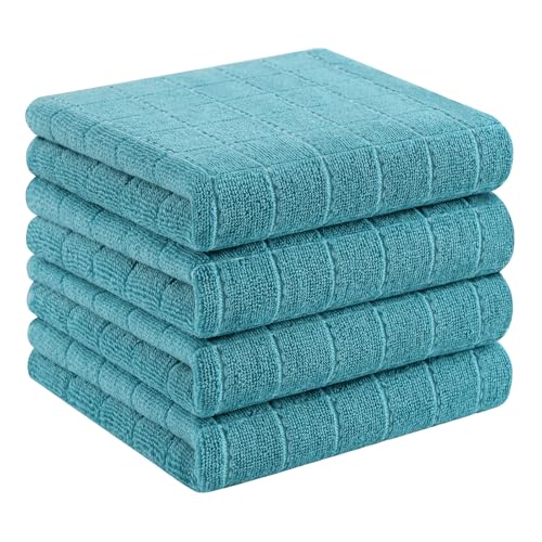 100% Cotton Terry Kitchen Towels (4 Count)