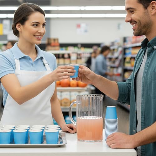 3oz Disposable Paper Cups 2400Pack (2400 Count)