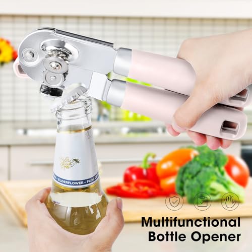 Heavy Duty Hand Can Opener Manual with Magnet