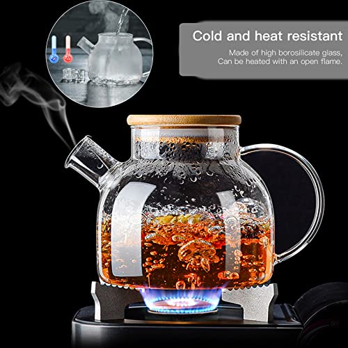 60.8oz Glass Teapot