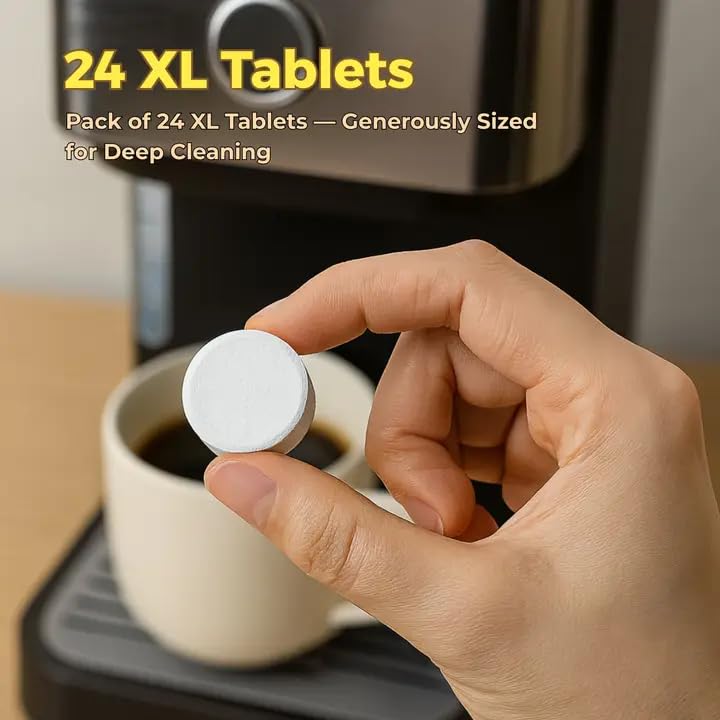 Coffee Maker Cleaner Tablets (24 Count)