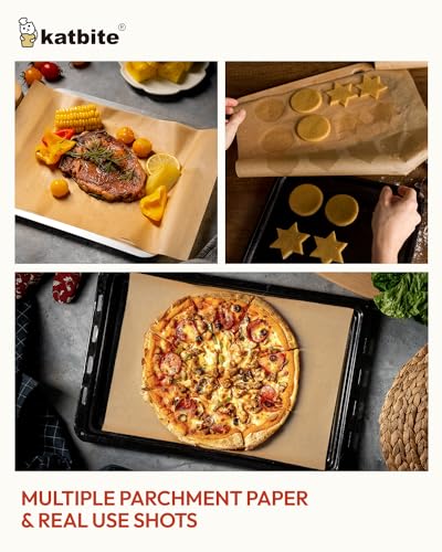 120 Pcs Parchment Paper Baking Sheets