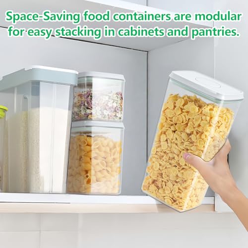 3 Pack Pasta Sugar Storage Containers with Pop (3 Count)