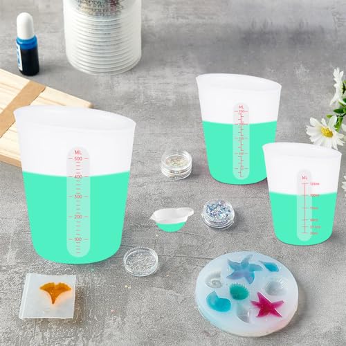6 PCS Silicone Cup Set (6 Count)