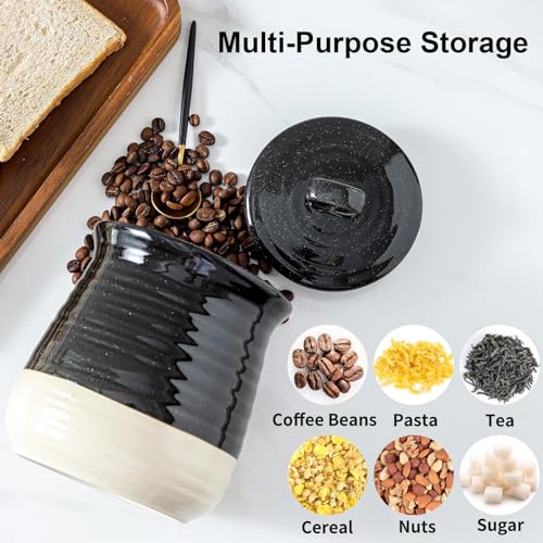 Ceramic Food Storage Jars (3 Count)