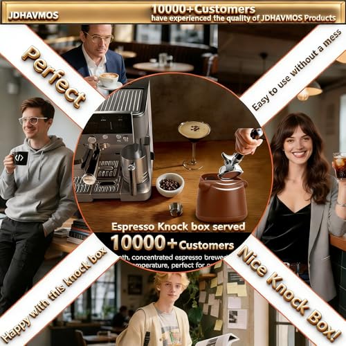 5 Inch Espresso Knock Box