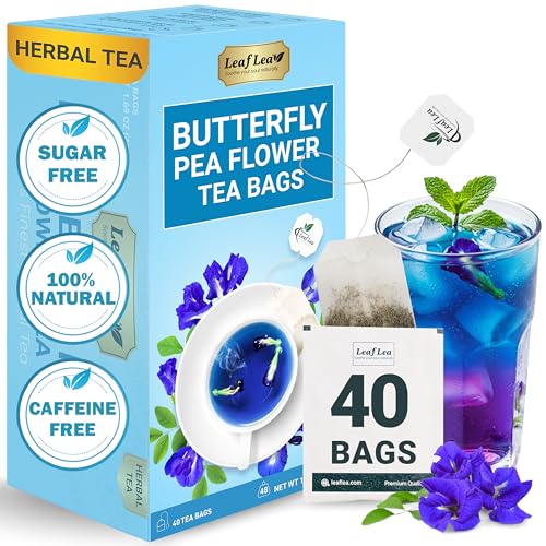 Butterfly Pea Flower Tea (40 Count)