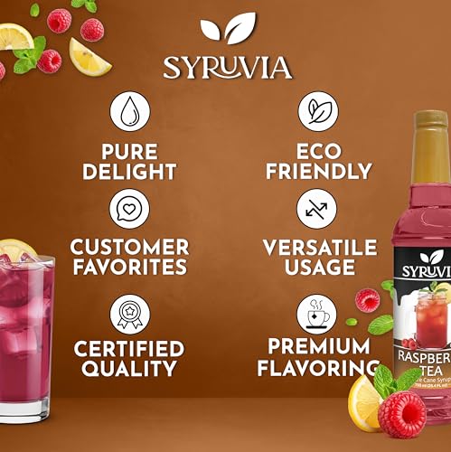 Raspberry Tea Syrup (25.4 Fl Oz)