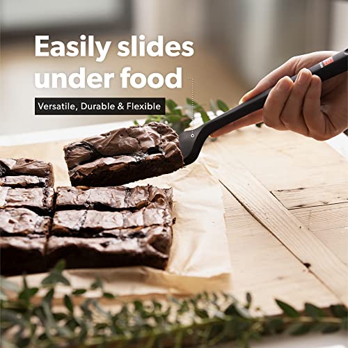 DI ORO Silicone Turner Spatula Set (2 Count)