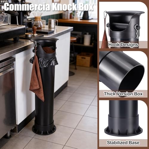 18L Coffee Knock Box Large Capacity Floor