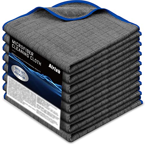 Glass Polishing Streak Free Miracle Cleaning Cloth (8 Count)