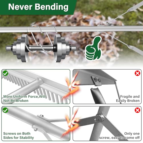 Aluminum Landscape Rake