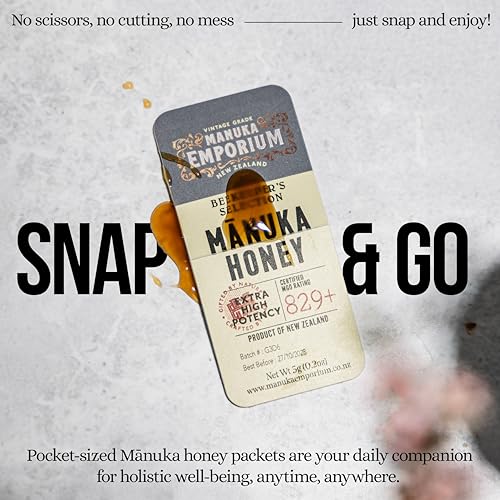 MGO829+ Raw Manuka Honey High (24 Count)