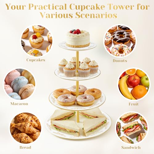 4 Tier Cupcake Stand Tower