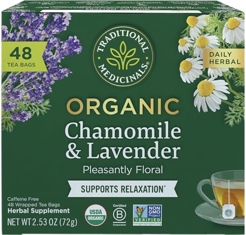 Organic Chamomile & Lavender (48 Count)