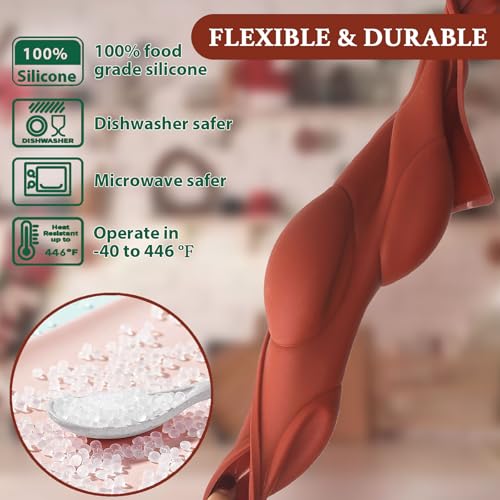 Hot Chocolate Cocoa Bomb Molds Hemisphere Silicone 2.5 Inch 3 Pack