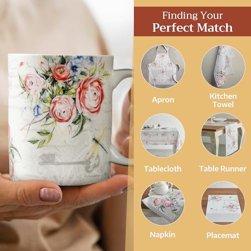 Coffee Mug with Handles Tea Cups