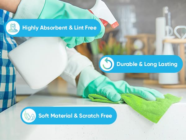 Microfiber Cleaning Cloth 800 PK (800 Count)