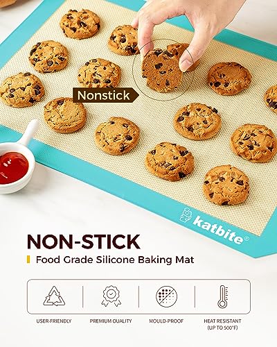Silicone Baking Mat Set of 3 Dark Blue