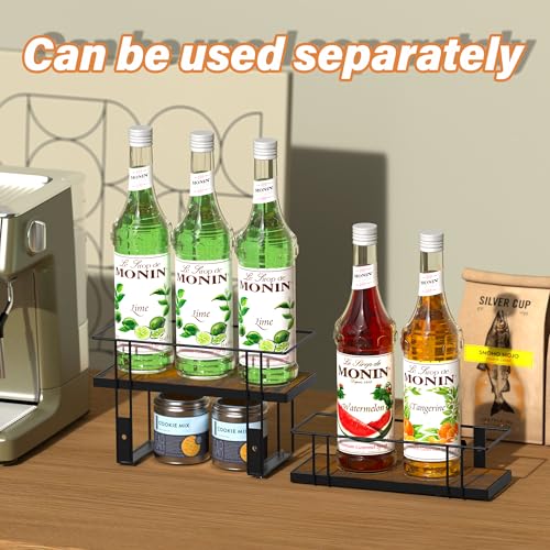 Coffee Syrup Rack Organizer