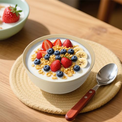 6 piece Wheat Straw Bowls Set 26oz