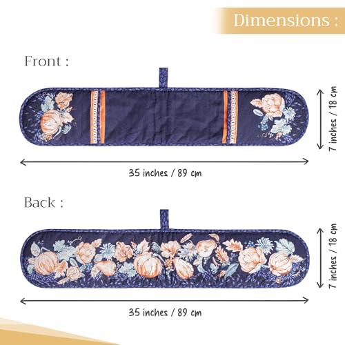 Double Oven Mitts 100% Cotton Double Oven Glove