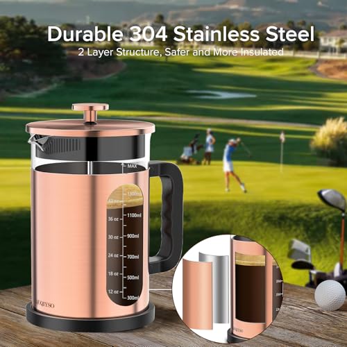 French Press Coffee Maker 51oz
