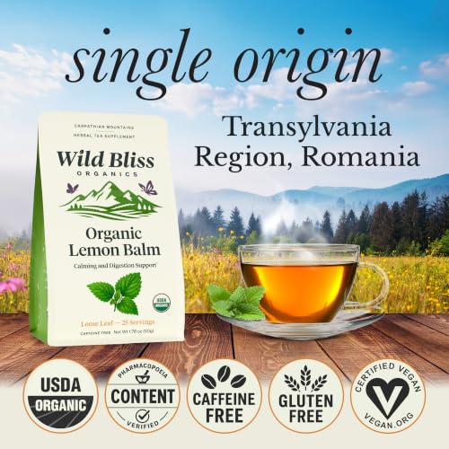 Organic Lemon Balm Tea (25 Count)