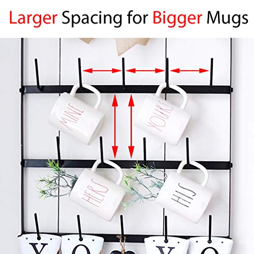 Wall Mounted Coffee Mug Rack