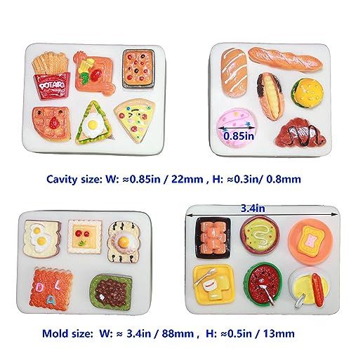Lovely Small Items Silicone Fondant Molds Set For Cake Topper