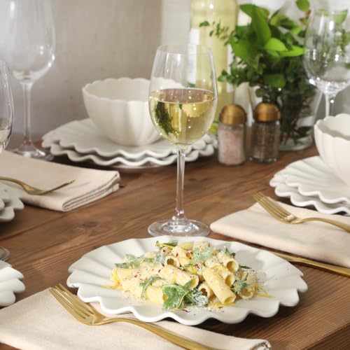 Bistro Fleur Plates and Bowls Sets
