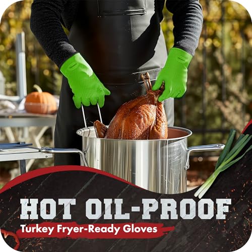 S Silicone Smoker BBQ Gloves