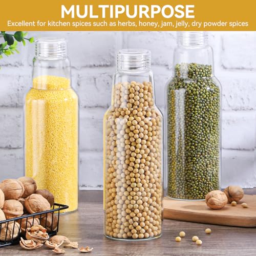34 Oz Glass Bottles with Lids