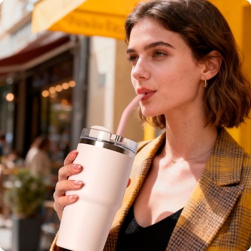 Metal Straws for Stanley Cups 14 oz & 20 oz