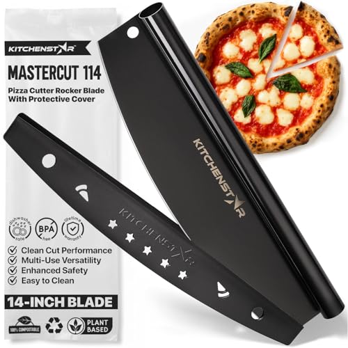 14 Inch Pizza Cutter Rocker Blade
