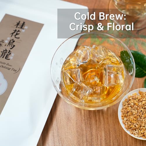 Osmanthus Oolong Loose Leaf Tea (3.52 Ounce)