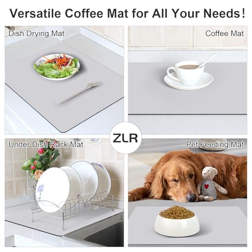 Coffee Bar Mat for Keurig & Nespresso