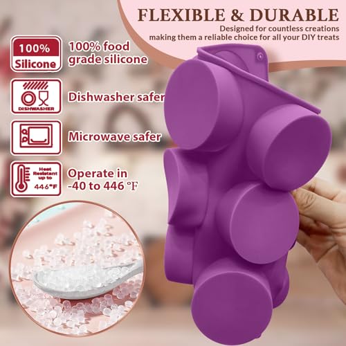 Silicone Round Cookie Mold (4 Count)